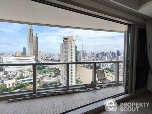 3-BR Condo at The River Condominium near BTS Saphan Taksin