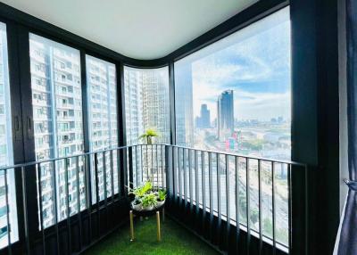 For RENT : Ideo Mobi Asoke / 2 Bedroom / 1 Bathrooms / 55 sqm / 37000 THB [R12232]