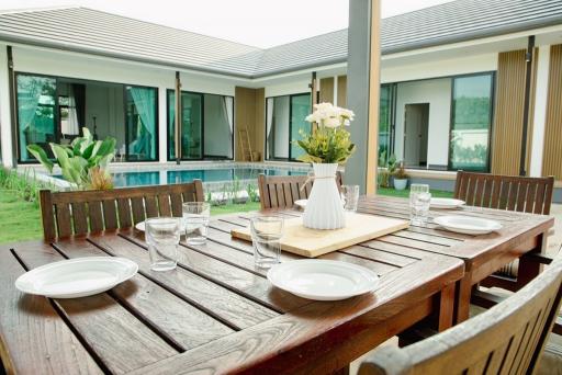 3-bedroom pool villa for sale on Bang Kachao Island