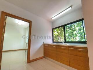 4-Bedrooms single house with garden in secure compound - Sathorn