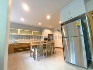 4-Bedrooms single house with garden in secure compound - Sathorn