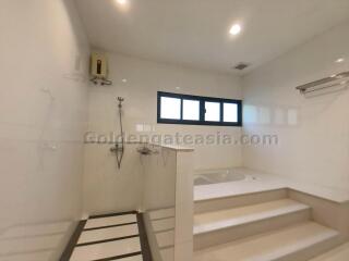 4-Bedrooms single house with garden in secure compound - Sathorn