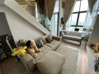 Condo for rent IDEO NEW Rama9 ( Duplex 1bed)