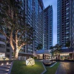 Condo for sale in Pattaya The Base Central, sea view, with furniture Near Central Pattaya Beach Mall