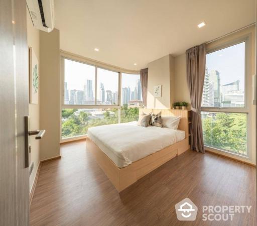 2-BR Condo at Q Prasarnmit near MRT Phetchaburi