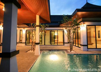 3 Bedroom Balinese-style Pool Villa in Land & House, Chalong