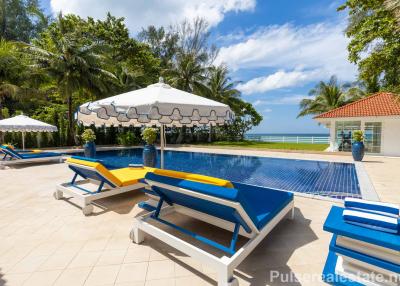 Super Luxury Carpe Diem Villa for Sale on the Natai Beachfront - Huge Land Plot