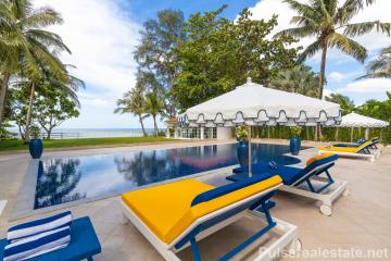 Super Luxury Carpe Diem Villa for Sale on the Natai Beachfront - Huge Land Plot