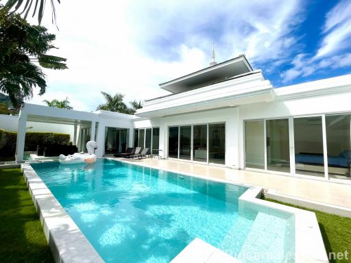 Magnificent 3 Bed Ivory Pool Villa for Sale on Soi King Suksan, Rawai