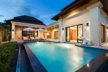 Baan Pattama 2 Bedrooms With Private Pool Villa For Sale at Nai Harn-Rawai Phuket