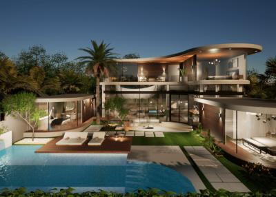 Modern Seaview 5 Bedroom Villa for Sale, Rawai, Phuket
