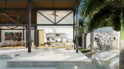 New Project Luxurious 3  Bedrooms With Private Pool Villa In Rawai Phuket