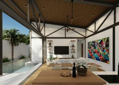 New Project Luxurious 3  Bedrooms With Private Pool Villa In Rawai Phuket