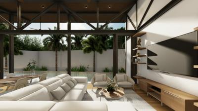 New Project Luxurious 3  Bedrooms With Private Pool Villa In Rawai Phuket