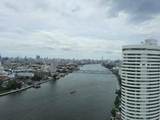 Panoramic city and river view from the property