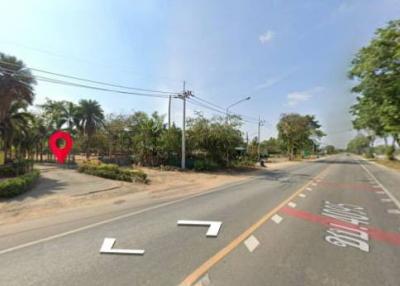 Land for sale in Pattaya, Pong, Bang Lamung, reservoir view, Chonburi.