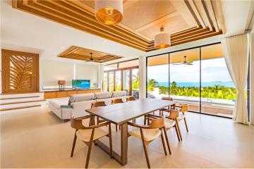 Stunning Luxury 4-BR Sea View Pool Villa in Bang Por, Koh Samui