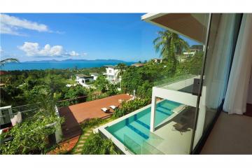 Excellent 4-bedroom pool villa with stunning sea views in Bang Por