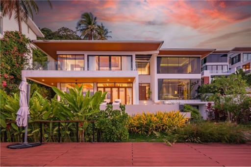 Stunning Luxury 4-BR Sea View Pool Villa in Bang Por, Koh Samui