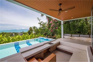 Stunning Luxury 4-BR Sea View Pool Villa in Bang Por, Koh Samui