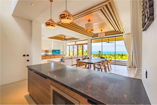 Stunning Luxury 4-BR Sea View Pool Villa in Bang Por, Koh Samui