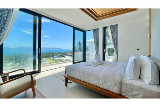 Breathtaking Luxury 4-BR Sea View Pool Villa in Bang Por, Koh Samui