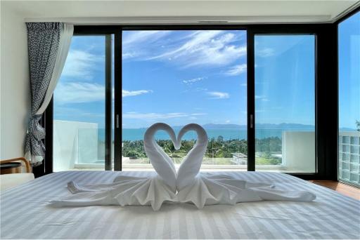 Breathtaking Luxury 4-BR Sea View Pool Villa in Bang Por, Koh Samui