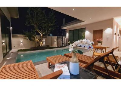 Modern tropical style pool villa in Bang Saray - 920471004-400
