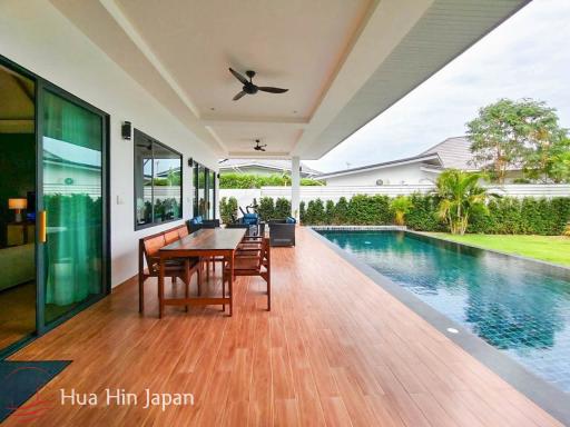 Newly Completed 4 Bedroom Pool Villa for Sale off Soi 112 Hua Hin (Completed in 2023)
