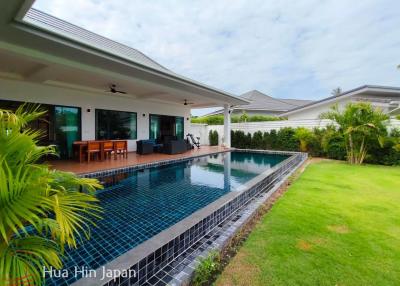 Price Reduced! Newly Completed 4 Bedroom Pool Villa for Sale off Soi 112 Hua Hin (Completed in 2023)