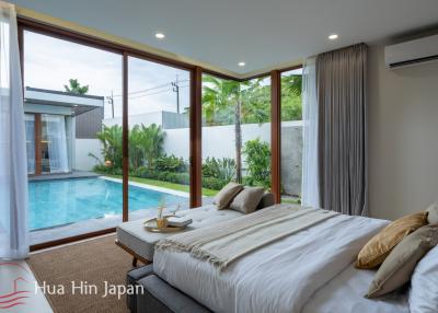 Modern Villa with Touch of Asia - 3 Bedroom Luxury Pool Villa Close To Pineapple Valley Golf Course for Sale in Hua Hin (Fully Furnished, Off-Plan)