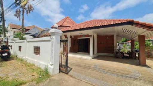 Single house for sale in Pattaya, Grand Thanyawan Home, wide area, convenient travel, Chonburi.