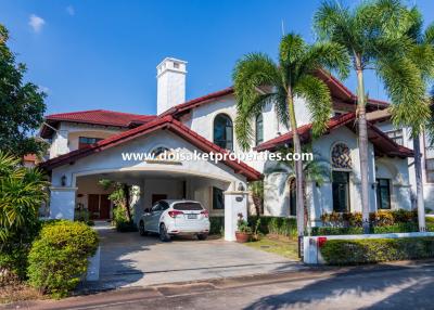 Luxurious Large Spanish Villa Style Home for Sale in Palm Springs, Nong Hoi, Chiang Mai