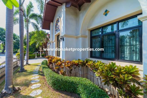 Luxurious Large Spanish Villa Style Home for Sale in Palm Springs, Nong Hoi, Chiang Mai