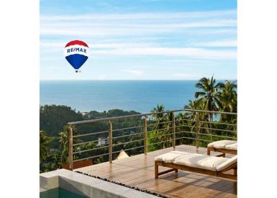 Lavish Sea View Pool Villa Lamai, Great Investment - 920121001-1807