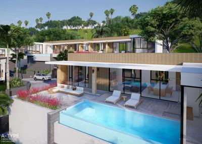 Luxurious pool villa in the heart of Bophut, Samui Plots A1 - A2 - 920121001-1800