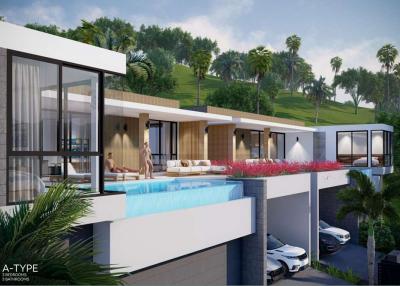 Luxurious pool villa in the heart of Bophut, Samui Plots A1 - A2