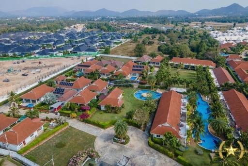 Smart house village 3 bedroom pool villa with solar system for sale Hua Hin