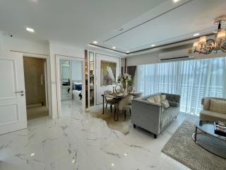 2 Bedroom Condo In The Empire Tower Jomtien Pattaya With Sea View For Sale .