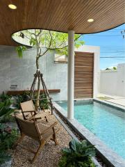 Brand new 2 bedroom private pool villa for sale in Choeng Thale