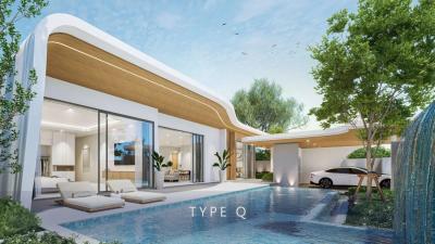 New Project  Luxury Villa 388 sqm. With Private Pool For Sale In Choeng Thale Phuket