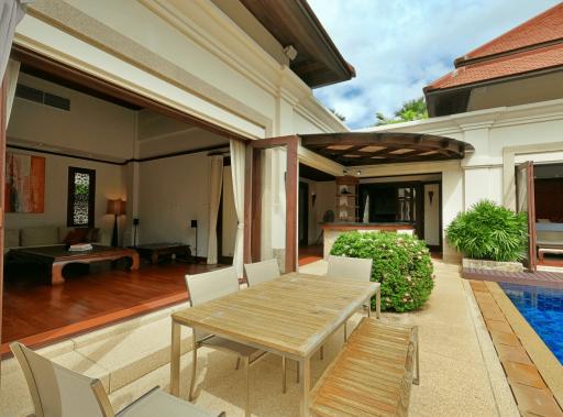 Exclusive 4 Bedroms and Office Rooms Villa 1300 Sqm. With Private Pool For Sale In Bangtao Phuket