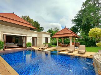 Exclusive 4 Bedroms and Office Rooms Villa 1300 Sqm. With Private Pool For Sale In Bangtao Phuket