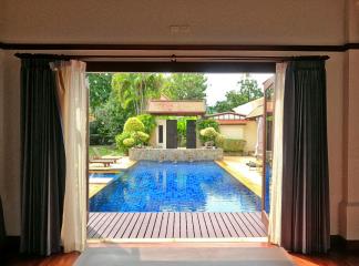 Exclusive 4 Bedroms and Office Rooms Villa 1300 Sqm. With Private Pool For Sale In Bangtao Phuket