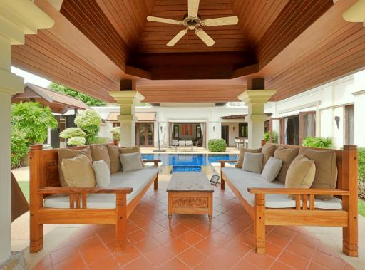 Exclusive 4 Bedroms and Office Rooms Villa 1300 Sqm. With Private Pool For Sale In Bangtao Phuket
