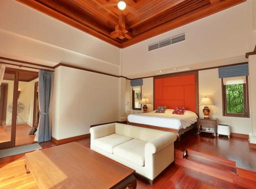 Exclusive 4 Bedroms and Office Rooms Villa 1300 Sqm. With Private Pool For Sale In Bangtao Phuket