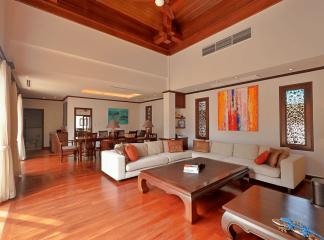 Exclusive 4 Bedroms and Office Rooms Villa 1300 Sqm. With Private Pool For Sale In Bangtao Phuket