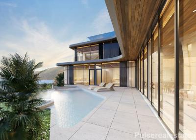 Two-story 4 Bed Luxury Private Pool Villa, Naithon Beach, Phuket