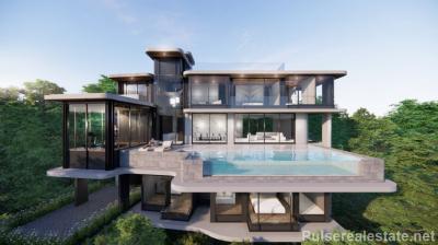 Super Luxury Multi-level 4 Bedroom Sea View Pool Villa, Naithon Beach, Phuket