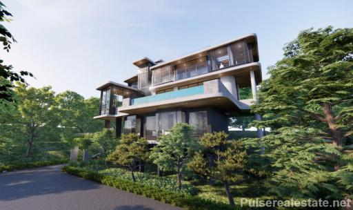 Super Luxury Multi-level 4 Bedroom Sea View Pool Villa, Naithon Beach, Phuket